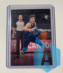 LaMelo Ball 2020-21 Panini Chronicles Pink RC #102 Charlotte Hornets